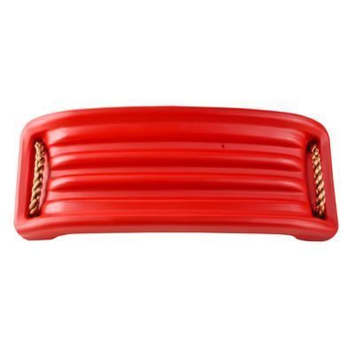 Дитяча пластикова гойдалка &ndash; червона Kruzzel 23555