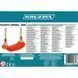 Дитяча пластикова гойдалка &ndash; червона Kruzzel 23555