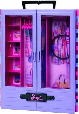 ШАФА ДЛЯ ОДЕЖДЫ+ кукла Barbie HJL66