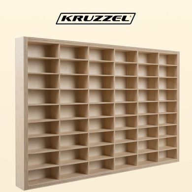 Дерев&rsquo;яна полиця для машинок KRUZZEL 21998