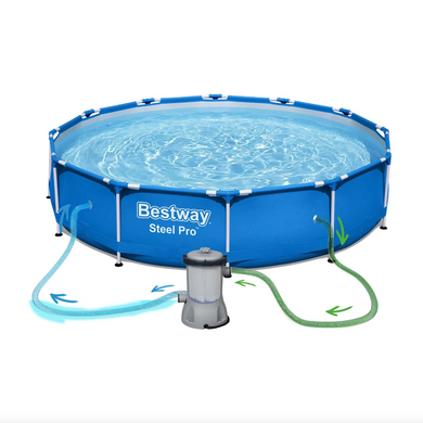 Басейн каркасний Bestway з насосом та фільтром для води 366х76 см 56681
