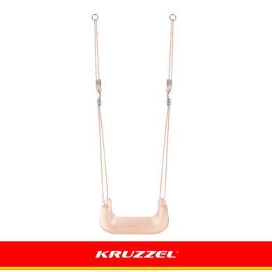Дитяча гойдалка 3в1, сіро-бежева, Kruzzel 27357