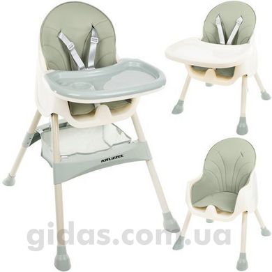 Крісло для годування дитини світло-зелений Kruzzel