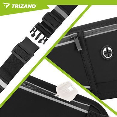 Спортивна сумка-бананка для бігу Trizand 27409