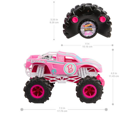 Барбі Hot Wheels Monster Truck RC HNV02