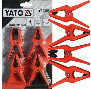 Зажимы для металлических проводов 4 шт YATO YT-08390