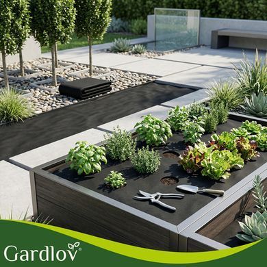 Агроволокно черное 1,6х20 м 50 г/м&sup2; Gardlov 27462