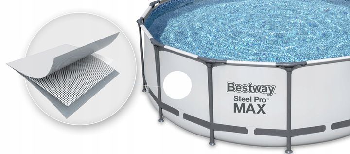 Басейн каркасний BESTWAY Steel Pro Max 366x76 см