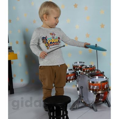 Дитячі барабани + тарілка та крісло Kruzzel 22464