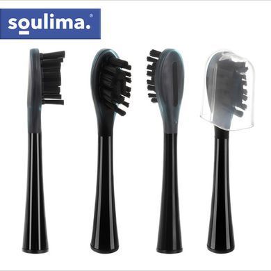 Електрична зубна щітка чорна Sonic Soulima 26851