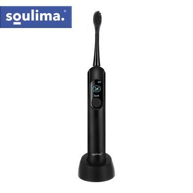 Електрична зубна щітка чорна Sonic Soulima 26851