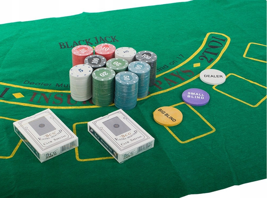 Набор для покера Texas Hold&rsquo;em, 200 фишек 18210