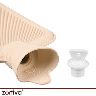 Резиновая грелка в мягком плюшевом чехле 3,5 л Zortiva 28345
