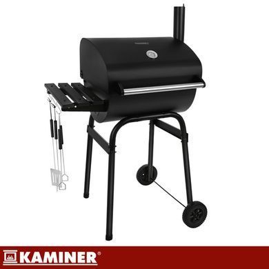 Садовый гриль с крышкой Kaminer 27316