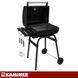 Садовый гриль с крышкой Kaminer 27316