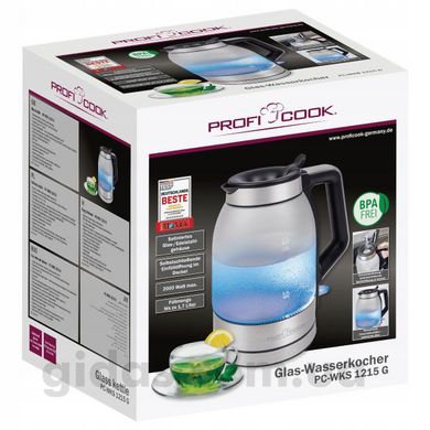 Чайник електричний PROFI COOK PC-WKS 1215 G