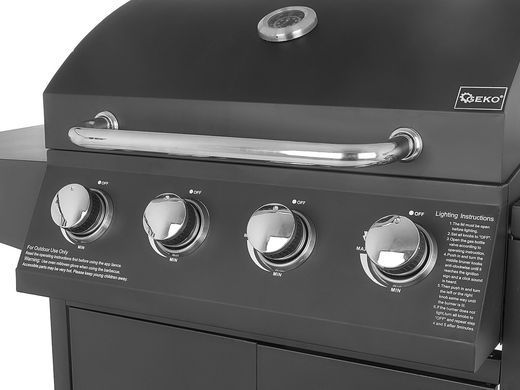 Газовый гриль 5 конфорок (4+1) 14,5кВт GEKO G80516