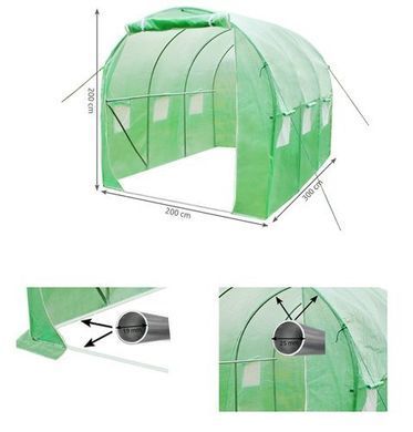 Теплиця садова 6м&sup2; MALATEC