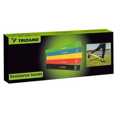 Набір гумових стрічок для тренувань &ndash; 5 шт Trizand 21955