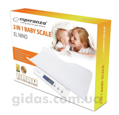 Ваги для немовлят електронні Esperanza 2 в 1 El Nino EBS017