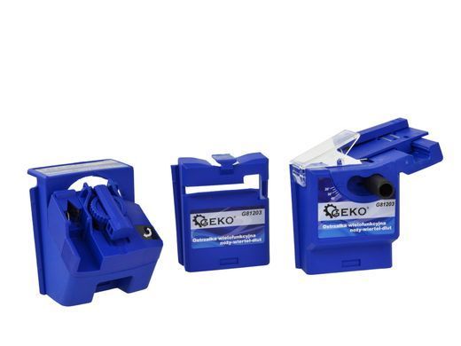 Багатофункціональна точилка для ножів-свердло-долото Geko G81203