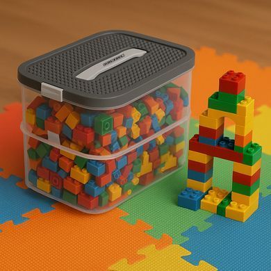 Контейнер для конструктора &ndash; 2 рівні Kruzzel 25756