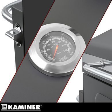 Садовый гриль с крышкой Kaminer 27318