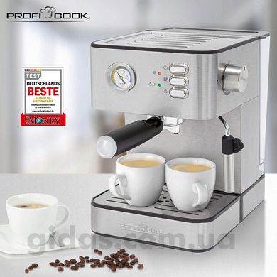 Ріжкова кавоварка еспресо ProfiCook PC-ES 1209