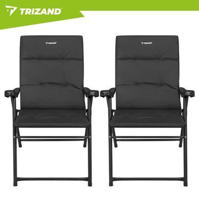 Стільці туристичні складні 2 шт. Trizand 27610