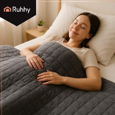 Ковдра обтяжена гравітаційна 200x220см 10кг Ruhhy 24427