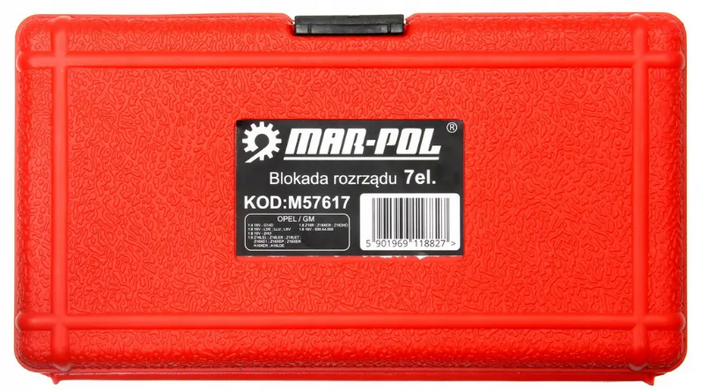 Комплект блокування ГРМ OPEL GM 1.4-1.8 16V Mar-Pol M57617