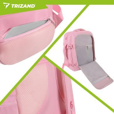 Туристичний рюкзак, рожевий Trizand 27658