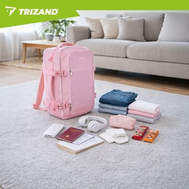 Туристичний рюкзак, рожевий Trizand 27658