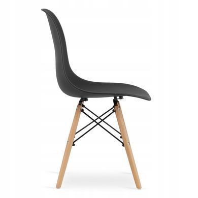 Кухонний комплект стіл та стільці Scandinavian Design Black