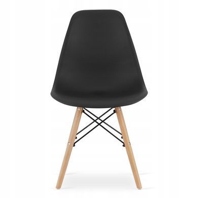 Кухонний комплект стіл та стільці Scandinavian Design Black