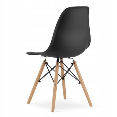 Кухонний комплект стіл та стільці Scandinavian Design Black