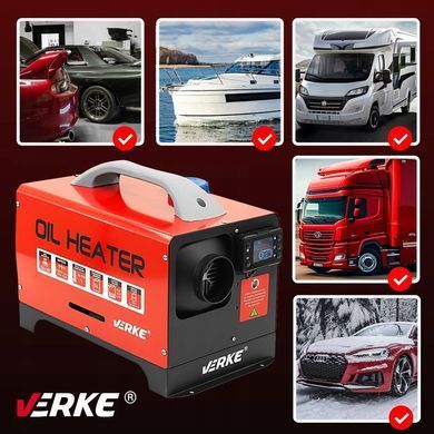 Обогреватель дизельный автономный 12кВт 230В/12В Verke V80061
