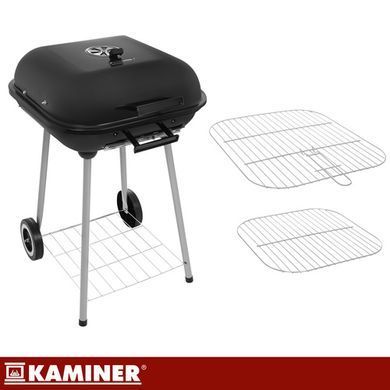 Садовий гриль з кришкою Kaminer 27321