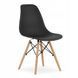 Кухонний комплект стіл та стільці Scandinavian Design Black
