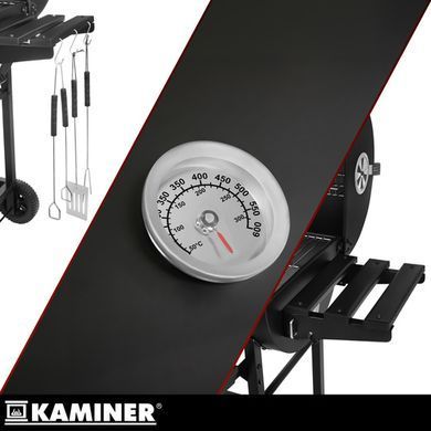 Садовый гриль с крышкой Kaminer 27315