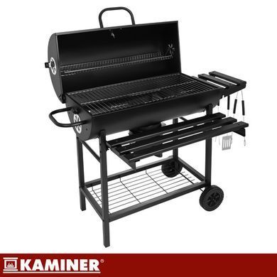 Садовый гриль с крышкой Kaminer 27315