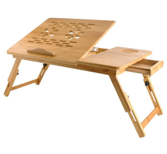 Стол подставка под ноутбук деревянный 23452