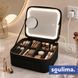 Косметичка-органайзер з LED дзеркалом Soulima 27236