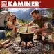 Котел чавунний емальований 10л з кришкою Kaminer 27376