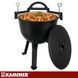 Котел чавунний емальований 10л з кришкою Kaminer 27376
