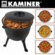 Котел чавунний емальований 8л з кришкою Kaminer 27375