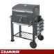 Садовий гриль з кришкою Kaminer 27319