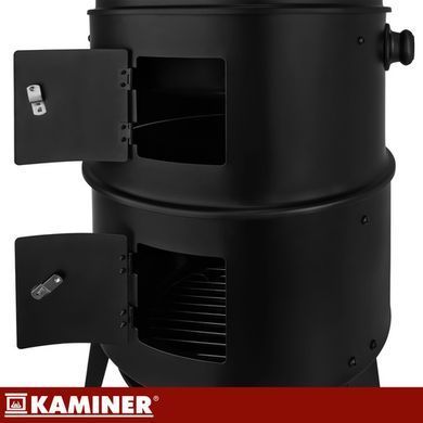 Коптильня гриль з термометром Kaminer 27323