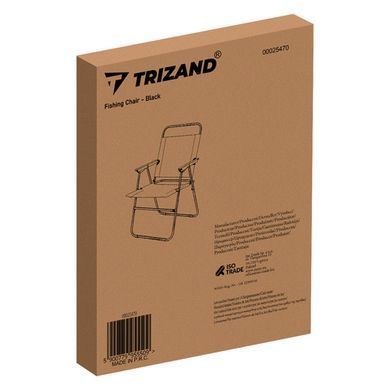 Рибальське крісло чорне Trizand 25470