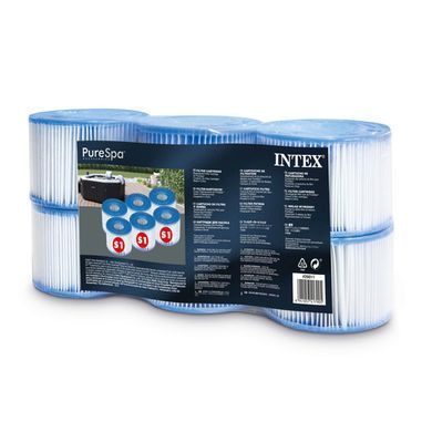 Фільтр для насоса джакузі PureSpa Type S1 (6 шт.) INTEX 29011